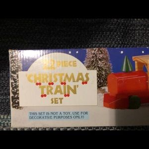 22 pc Christmas Train Set